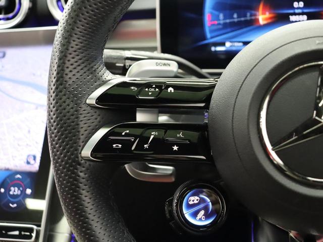 Cクラス C43 4マチック 現行 RSP 赤/黒革 パノラマSR 純正ナビ TV ブルメスターS Carplay LEDハイパフォ AMGリアルパフォーマンスサウンド AMG強化ブレーキ AMGエアロ&19インチAW 2年保証(27枚目)
