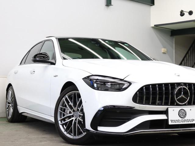 Cクラス C43 4マチック 現行 RSP 赤/黒革 パノラマSR 純正ナビ TV ブルメスターS Carplay LEDハイパフォ AMGリアルパフォーマンスサウンド AMG強化ブレーキ AMGエアロ&19インチAW 2年保証(35枚目)