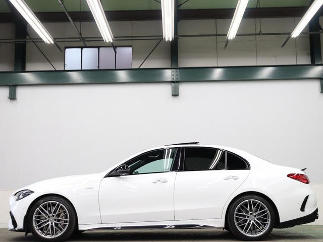 Cクラス C43 4マチック 現行 RSP 赤/黒革 パノラマSR 純正ナビ TV ブルメスターS Carplay LEDハイパフォ AMGリアルパフォーマンスサウンド AMG強化ブレーキ AMGエアロ&19インチAW 2年保証(42枚目)