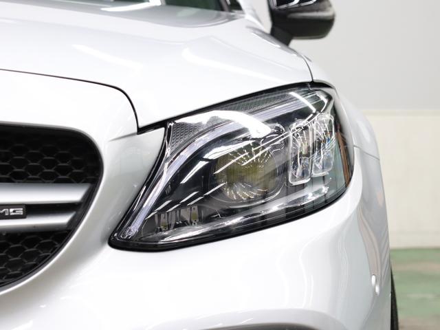 Cクラス C43 4マチッククーペ レーダーSP 黒革 ヒーター パノラマSR ナビTV ブルメS Carplay Bカメ HUD LEDヘッドライト 自動Rゲート AMGスタイリング AMGエグゾースト AMG19インチAW 2年保証(36枚目)