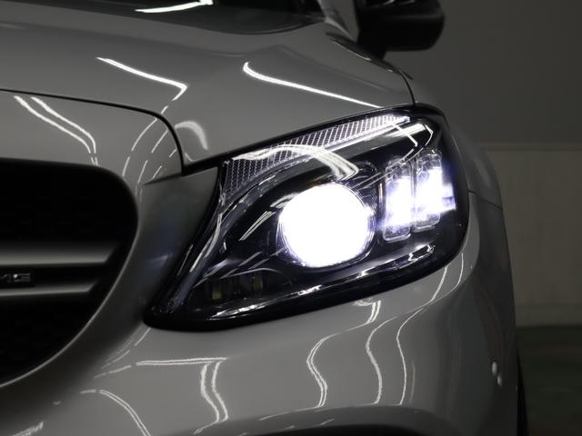 Cクラス C43 4マチッククーペ レーダーSP 黒革 ヒーター パノラマSR ナビTV ブルメS Carplay Bカメ HUD LEDヘッドライト 自動Rゲート AMGスタイリング AMGエグゾースト AMG19インチAW 2年保証(38枚目)