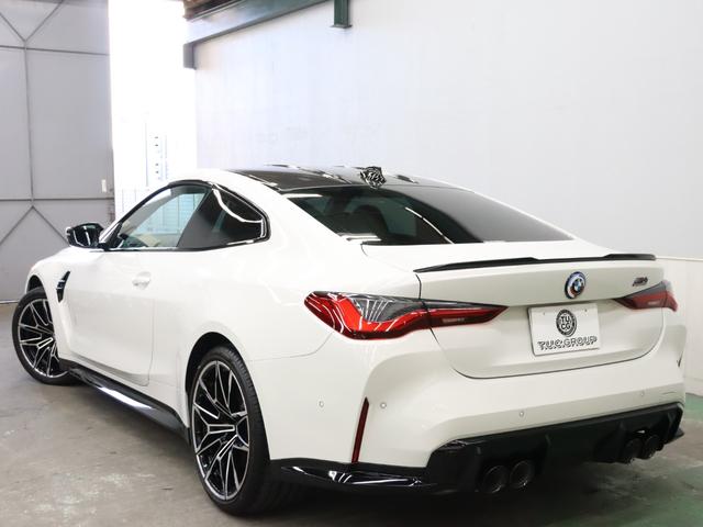 M4 M4クーペ コンペティション M xDrive 現行 パーキング&ドライブングA 黒革 ベンチレーター 純正ナビTV harman/kardon 360カメラ カーボンインテリア Mブレーキシステム Mエアロ M19&20インチAW 2年保証付(17枚目)