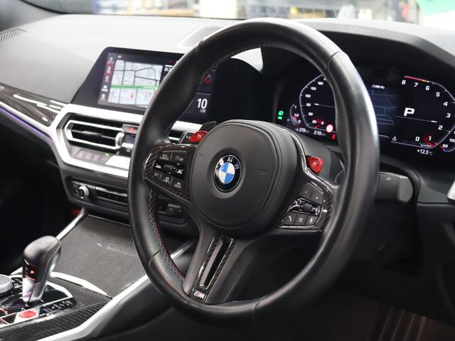 M4 M4クーペ コンペティション M xDrive 現行 パーキング&ドライブングA 黒革 ベンチレーター 純正ナビTV harman/kardon 360カメラ カーボンインテリア Mブレーキシステム Mエアロ M19&20インチAW 2年保証付(29枚目)