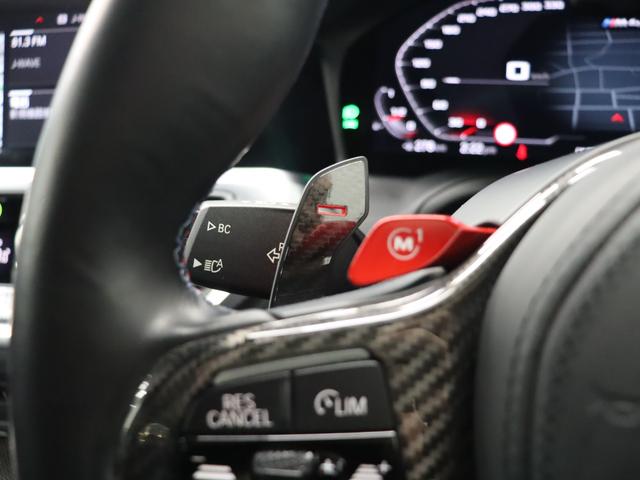 M4 M4クーペ コンペティション M xDrive 現行 パーキング&ドライブングA 黒革 ベンチレーター 純正ナビTV harman/kardon 360カメラ カーボンインテリア Mブレーキシステム Mエアロ M19&20インチAW 2年保証付(30枚目)