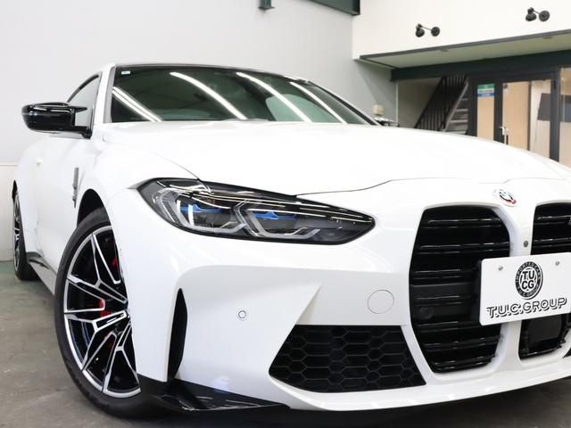 M4 M4クーペ コンペティション M xDrive 現行 パーキング&ドライブングA 黒革 ベンチレーター 純正ナビTV harman/kardon 360カメラ カーボンインテリア Mブレーキシステム Mエアロ M19&20インチAW 2年保証付(35枚目)