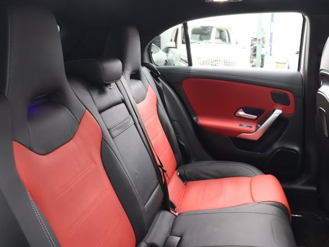 Ａクラス Ａ４５　Ｓ　４マチック＋　ＡＭＧアドバンスド＆パフォーマンスＰ　赤／黒革　ベンチレーター　パノラマＳＲ　純正ナビ　３６０カメラ　ＨＵＤ　アドバンスドサウンド　ＡＭＧドライブコントロールスイッチ　ＡＭＧエアロ＆１９ＡＷ　２年保証（23枚目）