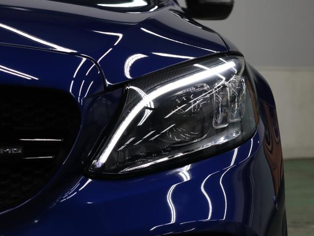 Ｃクラス Ｃ４３　４マチック　後期　レーダーＰ　ＡＣＣ　黒革　パノラマＳＲ　　ナビＴＶ　ブルメＳ　Ｂカメラ　エアバランスＰ　ヘッドアップＤ　ＰＴＳ　ＬＥＤライト　３９０ｐｓ　９速ＡＴ　ＢＣ２０インチＡＷ　ローダウン　２年保証付（32枚目）