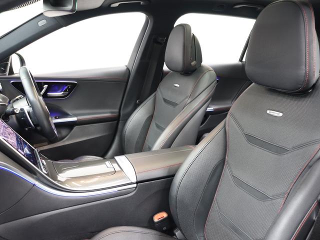 Ｃクラスステーションワゴン Ｃ４３　４マチック　１オナ　黒革　ベンチレーター　パノラマＳＲ　純正ナビ　フルセグ　ブルメスターＳ　ＨＵＤ　３６０カメラ　ＡＭＧサスペンション　ＡＭＧリアルパフォーマンスサウンド　ＡＭＧエアロ＆１９インチＡＷ　２年保証付（19枚目）