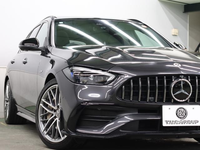 Ｃクラスステーションワゴン Ｃ４３　４マチック　１オナ　黒革　ベンチレーター　パノラマＳＲ　純正ナビ　フルセグ　ブルメスターＳ　ＨＵＤ　３６０カメラ　ＡＭＧサスペンション　ＡＭＧリアルパフォーマンスサウンド　ＡＭＧエアロ＆１９インチＡＷ　２年保証付（35枚目）