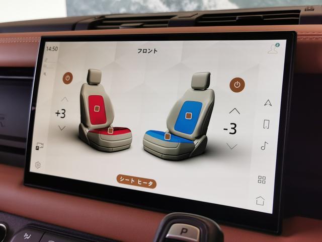 ディフェンダー １１０Ｘ　Ｄ３００　ディーゼルターボ　４ＷＤ　エアサス　サンルーフ　ルーフラダー　ＯＰ２０ＡＷ１１．４タッチスクリーン　２０インチＳｔｙｌｅ　５０９８ダークグレイ　コールドクライメート（7枚目）
