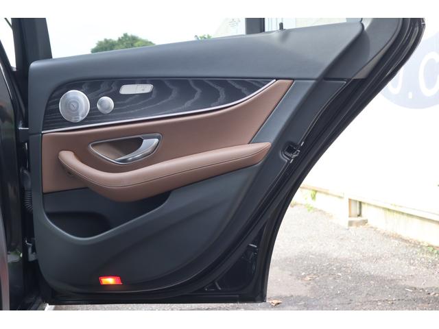 Ｅクラスオールテレイン Ｅ２２０ｄ　４マチック　オールテレイン　１オーナー　レーダーＰ　エクスクルーシブＰ　エナジャイジングＰ　パノラマＳＲ　ナッツブラウン革　ベンチレータ　ＭＢＵＸ　ＡＲナビＴＶ　ＡｐｐｌｅＣａｒＰｌａｙ　ブルメＳ　ＨＵＤ　純正１９ＡＷ　２年保証（34枚目）