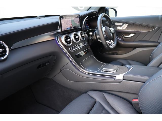 ＧＬＣ ＧＬＣ４３　４マチッククーペ　レーダーＰ　レザーＥＸＣＰ　ナイトＰ　ガラスＳＲ　黒革シート　ベンチレータ　ＭＢＵＸ　ナビＴＶ　コックピットＤｉｓｐ　ＡｐｐｌｅＣａｒＰｌａｙ　３６０度　ＨＵＤ　リアＡＡＣ　ＡＭＧ２０ＡＷ　新車保証（23枚目）