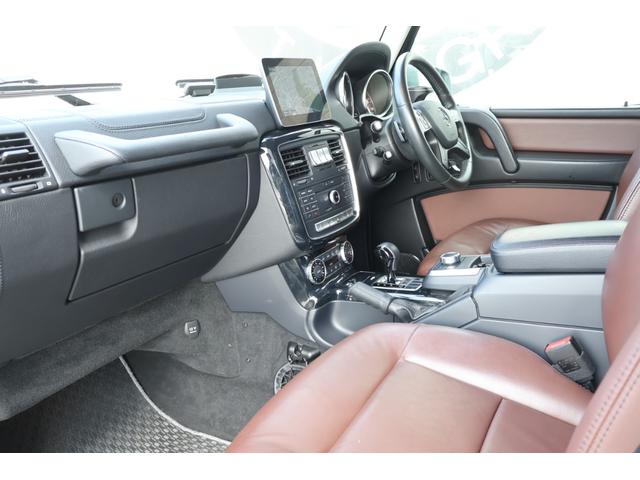 Gクラス G350d ディストロニックプラス ラグジュアリーP SR 茶革シート シートH 8インチナビTV AppleCarPlay Bモニター ハーマンK キセノン フロントランナーRラック AMG20AW 2年保証(23枚目)