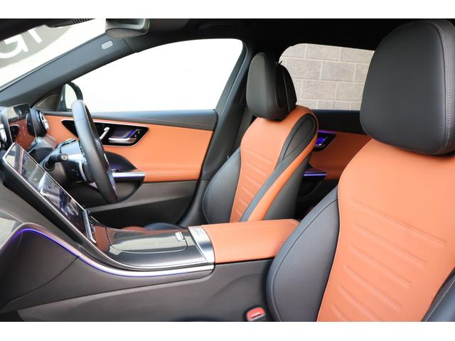 Cクラスステーションワゴン C200ステーションワゴンアバンギャルドAMGライP 1オーナー レーダーP レザーエクスクルーシブP ベーシックP パノラマSR シエナブラウン革 シートヒーター MBUX ARナビTV 電動Rゲート 360度カメラ HUD AMG18AW 2年保証(39枚目)