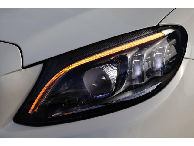 Cクラス C43 4マチック 後期 レーダーP ナイトP エアバランスP パノラマSR ブラック革シート シートH ナビTV AppleCarPlay ブルメスター フットトランクOP HUD KW車高調 AMG19AW 2年保証(18枚目)