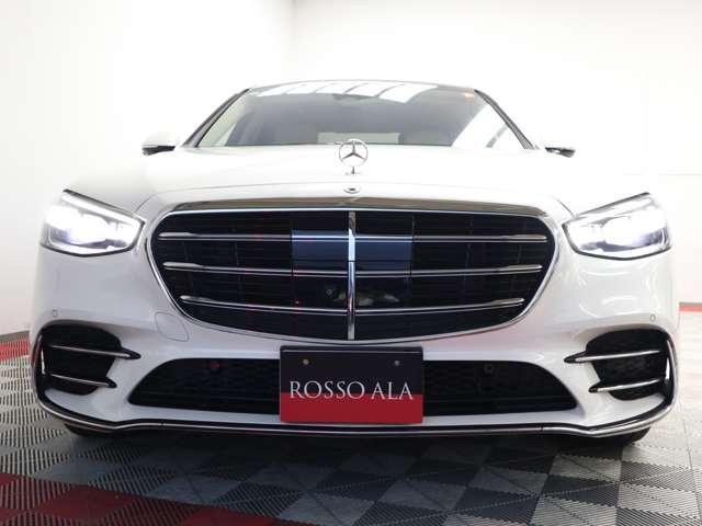 Sクラス S580 4マチック ISG搭載モデル MP202202 ワンオーナー  ユーザー買取車 白革  レーダーセーフティ ブルメスタサウンド アンビエントライト ベンチレーション ヘッドアップディスプレイ ドラレコ 右ハンドル(5枚目)