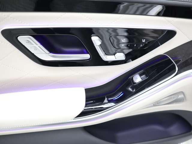 Sクラス S580 4マチック ISG搭載モデル MP202202 ワンオーナー  ユーザー買取車 白革  レーダーセーフティ ブルメスタサウンド アンビエントライト ベンチレーション ヘッドアップディスプレイ ドラレコ 右ハンドル(17枚目)