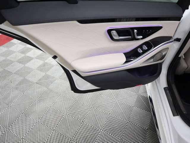 Sクラス S580 4マチック ISG搭載モデル MP202202 ワンオーナー  ユーザー買取車 白革  レーダーセーフティ ブルメスタサウンド アンビエントライト ベンチレーション ヘッドアップディスプレイ ドラレコ 右ハンドル(19枚目)