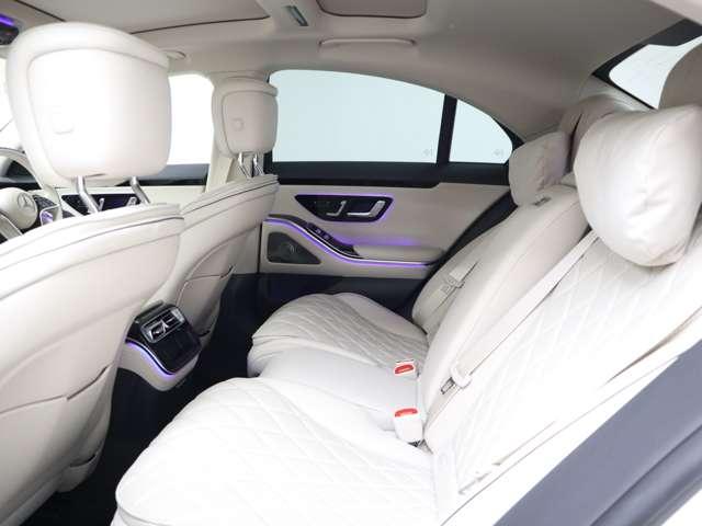Sクラス S580 4マチック ISG搭載モデル MP202202 ワンオーナー  ユーザー買取車 白革  レーダーセーフティ ブルメスタサウンド アンビエントライト ベンチレーション ヘッドアップディスプレイ ドラレコ 右ハンドル(22枚目)