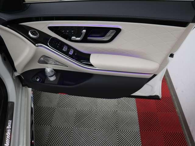 Sクラス S580 4マチック ISG搭載モデル MP202202 ワンオーナー  ユーザー買取車 白革  レーダーセーフティ ブルメスタサウンド アンビエントライト ベンチレーション ヘッドアップディスプレイ ドラレコ 右ハンドル(29枚目)
