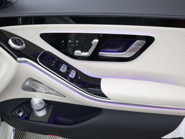 Sクラス S580 4マチック ISG搭載モデル MP202202 ワンオーナー  ユーザー買取車 白革  レーダーセーフティ ブルメスタサウンド アンビエントライト ベンチレーション ヘッドアップディスプレイ ドラレコ 右ハンドル(30枚目)