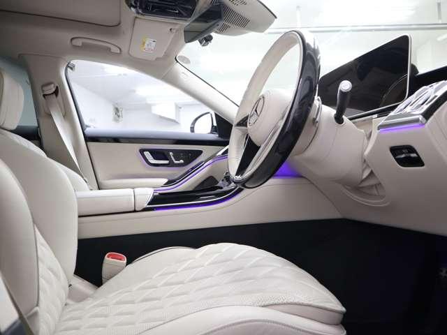 Sクラス S580 4マチック ISG搭載モデル MP202202 ワンオーナー  ユーザー買取車 白革  レーダーセーフティ ブルメスタサウンド アンビエントライト ベンチレーション ヘッドアップディスプレイ ドラレコ 右ハンドル(35枚目)