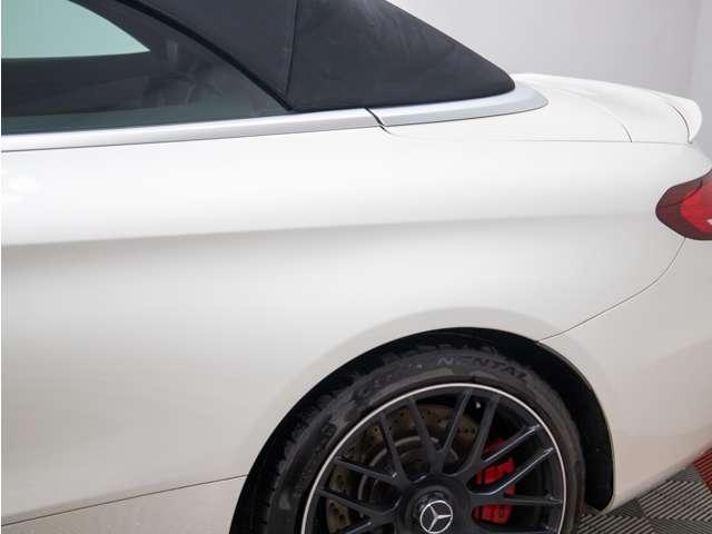 Cクラス C63 Sカブリオレ レーダーセーフティPKG エアバランスPKG Burmesterサウンド LEDインテリジェントライトシステム ブラックナッパレザーシート DINAMICAコンビハンドル シートヒーター ドラレコ E(27枚目)