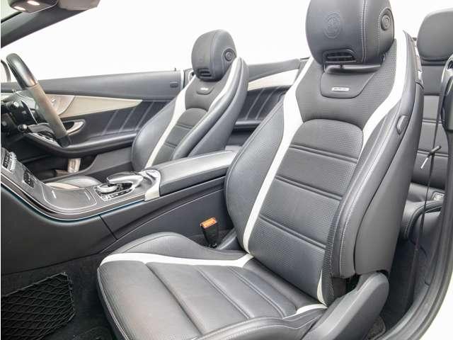 Cクラス C63 Sカブリオレ レーダーセーフティPKG エアバランスPKG Burmesterサウンド LEDインテリジェントライトシステム ブラックナッパレザーシート DINAMICAコンビハンドル シートヒーター ドラレコ E(62枚目)