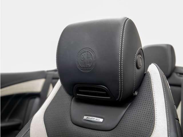 Cクラス C63 Sカブリオレ レーダーセーフティPKG エアバランスPKG Burmesterサウンド LEDインテリジェントライトシステム ブラックナッパレザーシート DINAMICAコンビハンドル シートヒーター ドラレコ E(63枚目)