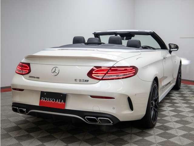Cクラス C63 Sカブリオレ レーダーセーフティPKG エアバランスPKG Burmesterサウンド LEDインテリジェントライトシステム ブラックナッパレザーシート DINAMICAコンビハンドル シートヒーター ドラレコ E(73枚目)