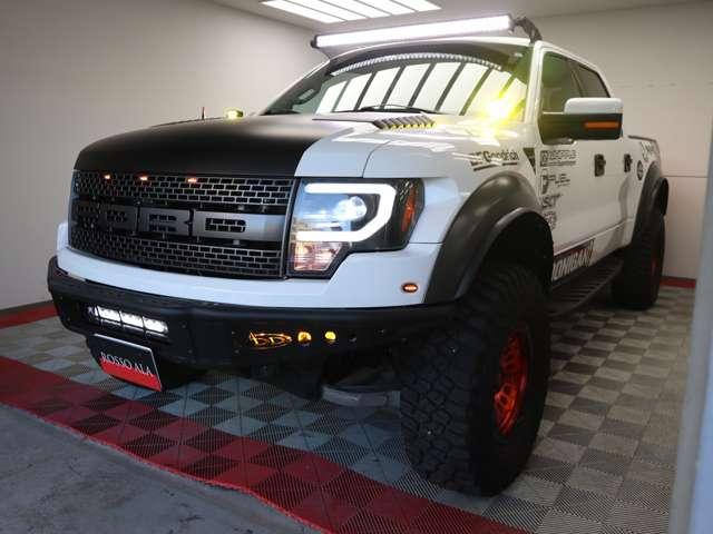 F-150 SVT ラプター フルカスタム whippleスーパーチャージャー700hpキット fabtec4インチリフトアップ iconビレットアッパーアーム fuel ZEPHYR18インチAW BFグッドリッチkm3 37×(2枚目)