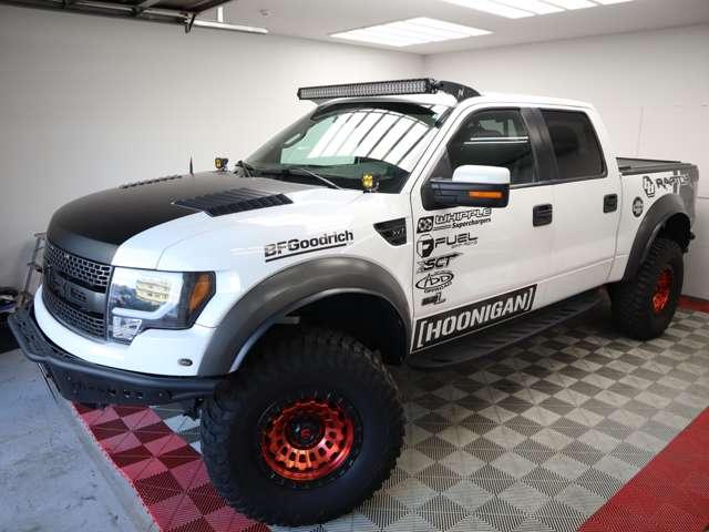 F-150 SVT ラプター フルカスタム whippleスーパーチャージャー700hpキット fabtec4インチリフトアップ iconビレットアッパーアーム fuel ZEPHYR18インチAW BFグッドリッチkm3 37×(22枚目)