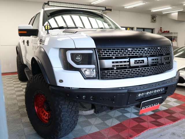 F-150 SVT ラプター フルカスタム whippleスーパーチャージャー700hpキット fabtec4インチリフトアップ iconビレットアッパーアーム fuel ZEPHYR18インチAW BFグッドリッチkm3 37×(28枚目)