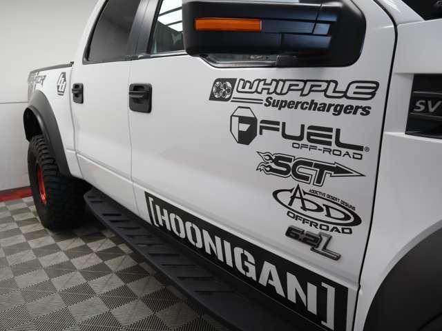 F-150 SVT ラプター フルカスタム whippleスーパーチャージャー700hpキット fabtec4インチリフトアップ iconビレットアッパーアーム fuel ZEPHYR18インチAW BFグッドリッチkm3 37×(30枚目)