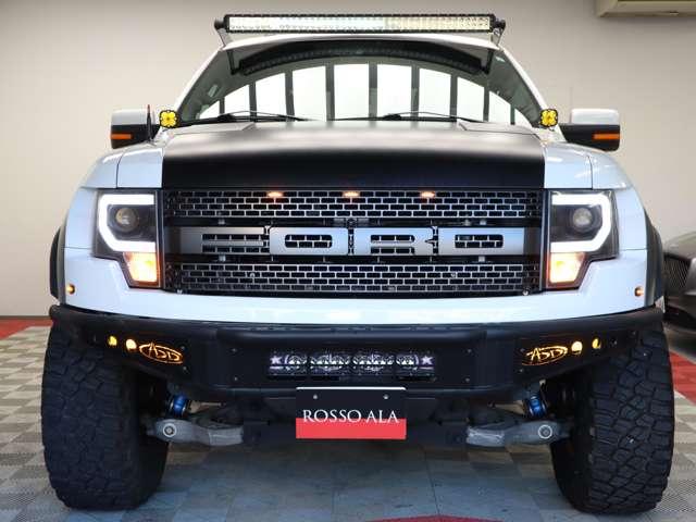 F-150 SVT ラプター フルカスタム whippleスーパーチャージャー700hpキット fabtec4インチリフトアップ iconビレットアッパーアーム fuel ZEPHYR18インチAW BFグッドリッチkm3 37×(36枚目)