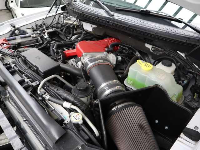 F-150 SVT ラプター フルカスタム whippleスーパーチャージャー700hpキット fabtec4インチリフトアップ iconビレットアッパーアーム fuel ZEPHYR18インチAW BFグッドリッチkm3 37×(66枚目)