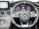 C63 Sカブリオレ レーダーセーフティPKG エアバランスPKG Burmesterサウンド LEDインテリジェントライトシステム ブラックナッパレザーシート DINAMICAコンビハンドル シートヒーター ドラレコ E(47枚目)