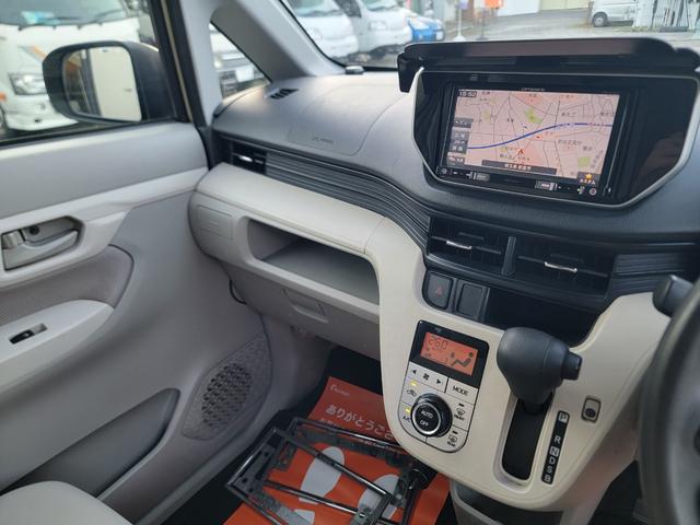 ムーヴ Ｘ　ＳＡ　スマートアシスト　カロッツェリアナビ　フルセグテレビ　バックカメラ　ＥＴＣ　ドラレコ　スマートキー２個　タイミングチェーン　取扱説明書　純正ＡＷ　１２ヶ月走行距離無制限保証付き　ボディ撥水ガラスコート（20枚目）