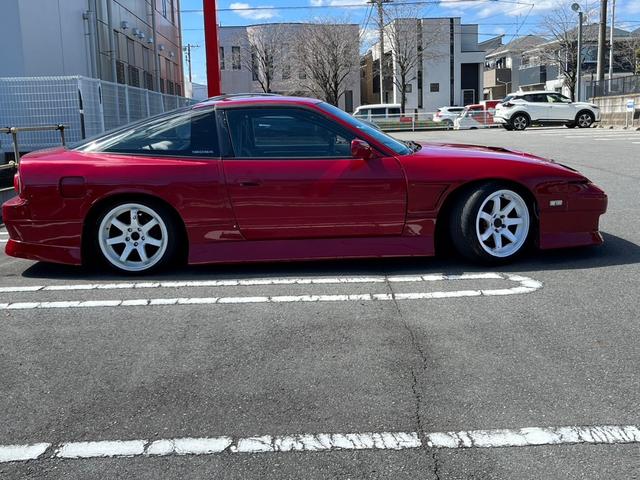 １８０ＳＸ タイプＸ　車高調　マフラー　機械式ＬＳＤ　ロールケージ　フルエアロ（4枚目）