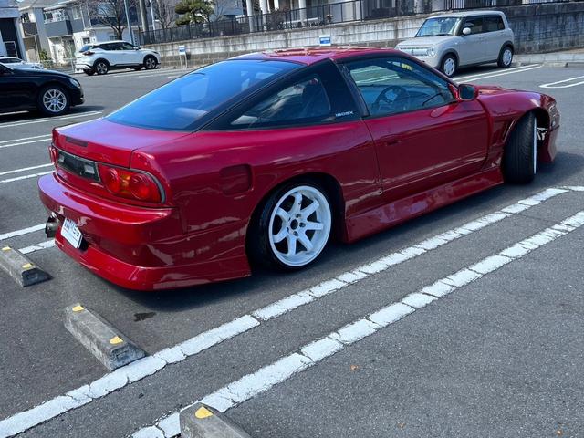 １８０ＳＸ タイプＸ　車高調　マフラー　機械式ＬＳＤ　ロールケージ　フルエアロ（5枚目）