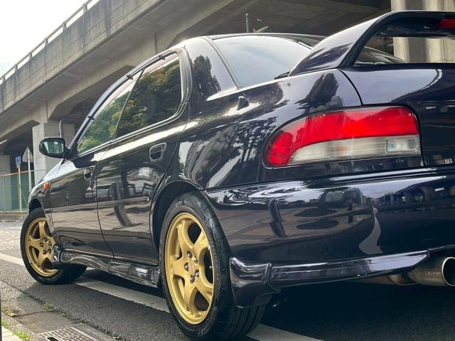 インプレッサ ＷＲＸ　ＳＴｉバージョンＩＶ　ワンオーナー車　オールペン　ＳＴＩマフラー　ＳＴＩタワーバー（24枚目）