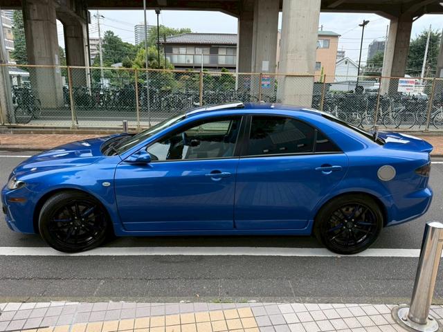 マツダスピードアテンザ ベースグレード　純正サンルーフ　オールペン　ターボ車　ワンオフマフラー　ガナドールミラー（12枚目）