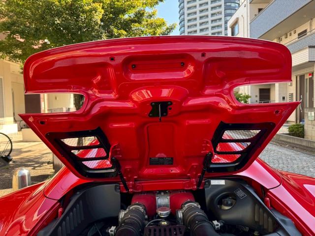 ４５８スパイダー ベースグレード　カーボンＬＥＤステアリング　フロントリフター　バックカメラ　ＢＢＳアルミホイール　パワーシート　イエローレブカウンター（38枚目）