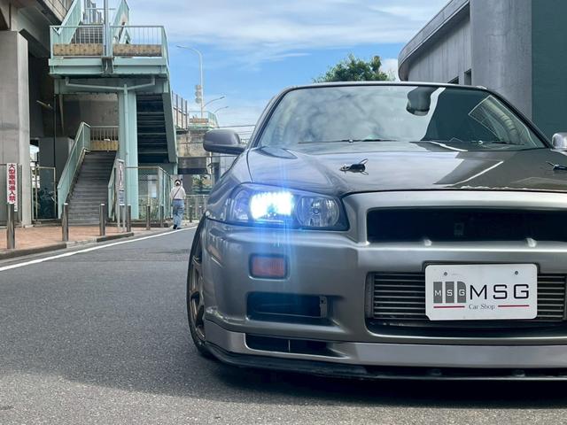 スカイライン ２５ＧＴターボ　純正５速　ＨＫＳＧＴ２５３０タービン　ロールケージ　社外ＥＣＵ　機械式ＬＳＤ　車高調　Ｒフェイス（23枚目）