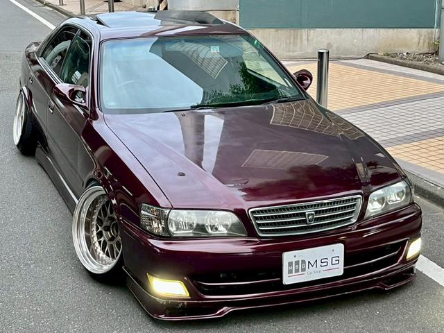 チェイサー ツアラーＶ　純正５速　純正サンルーフ　車高調　ＷＯＲＫＡＷ　社外アーム　機械式ＬＳＤ（6枚目）