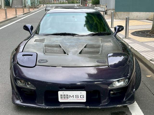 ＲＸ－７ タイプＲＢバサースト　純正５速　前置きＩＣ　社外ラジエター　パワーＦＣ　車高調（9枚目）