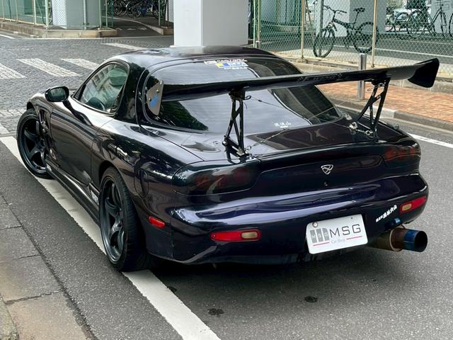 ＲＸ－７ タイプＲＢバサースト　純正５速　前置きＩＣ　社外ラジエター　パワーＦＣ　車高調（11枚目）