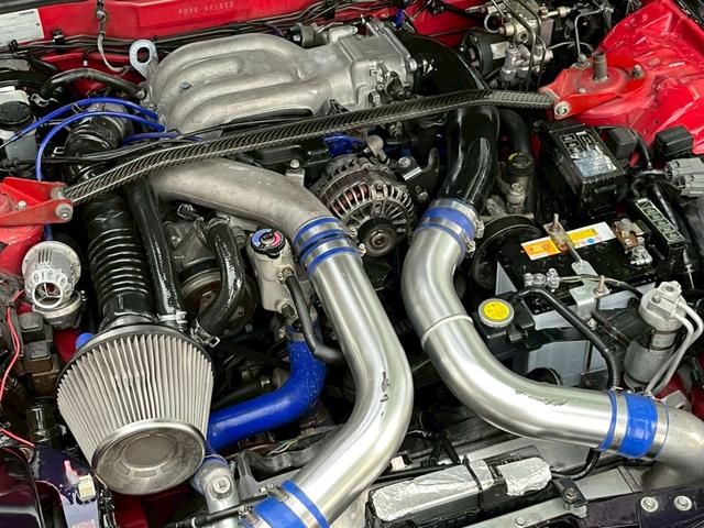 ＲＸ－７ タイプＲＢバサースト　純正５速　前置きＩＣ　社外ラジエター　パワーＦＣ　車高調（30枚目）