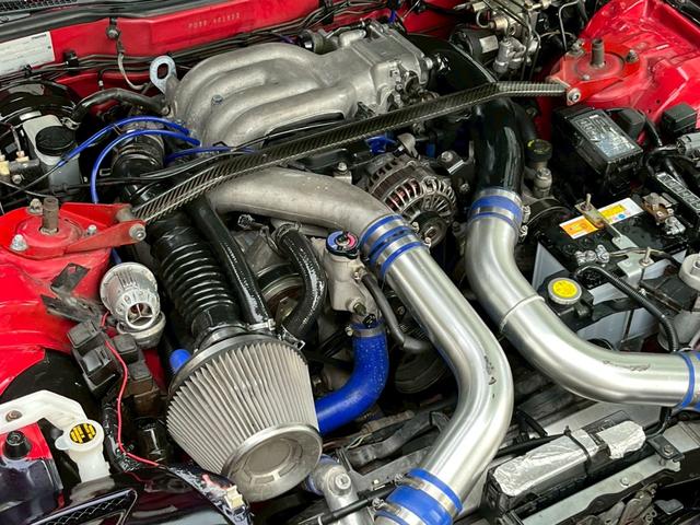 ＲＸ－７ タイプＲＢバサースト　純正５速　前置きＩＣ　社外ラジエター　パワーＦＣ　車高調（31枚目）