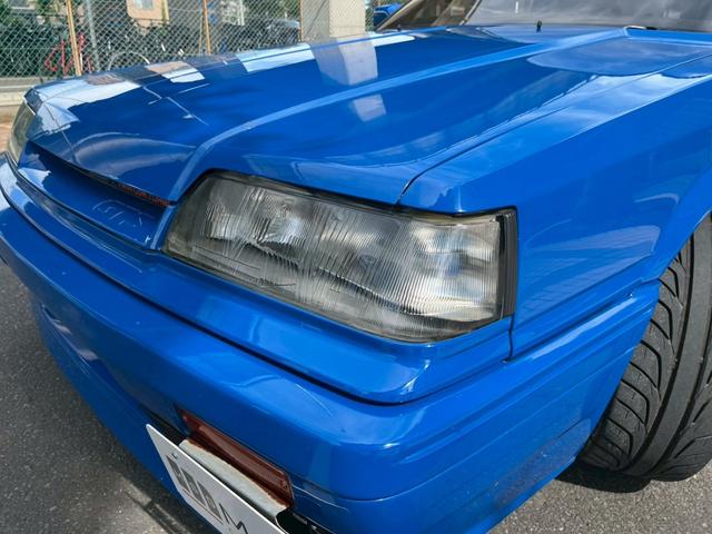 スカイライン ＧＴＳツインカム２４Ｖターボ　ＲＢ２５ＤＥＴ公認　ＴＥ０６Ｈ－２２Ｖタービン　ＨＫＳ金プロＥＣＵ　社外サージタンク　前置きＩＣ　Ｒ３１ハウスマフラー（8枚目）
